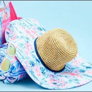 Lilly Pulitzer Summer Hat.